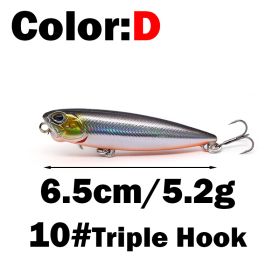 Crossmouthed Sea Bass Black Diamond Hook Bait (Option: Color D-6.5CM)