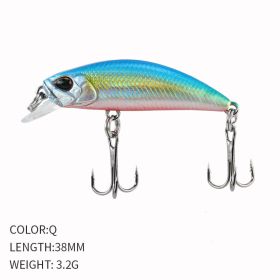 Submerged Mino Full Layer 38mm3.2g Road YaTrout Army Fish Bait (Option: Style17-38mm)