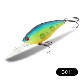 Floating Water Road Ya Swing Hard Fish Bait (Option: C0011-72mm)