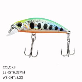 Submerged Mino Full Layer 38mm3.2g Road YaTrout Army Fish Bait (Option: Style6-38mm)