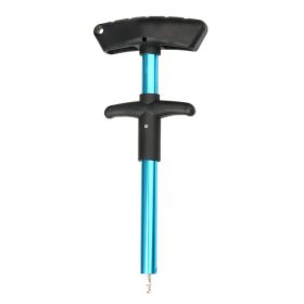 Portable T-shaped hook extractor (Option: Blue pole-S)