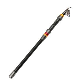 Carbon fishing rod short section mini sea rod (Option: Photo Color-2.7M)