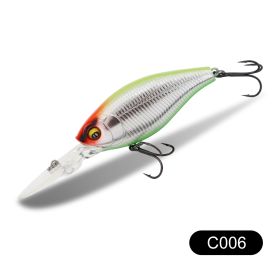 Floating Water Road Ya Swing Hard Fish Bait (Option: C006-72mm)