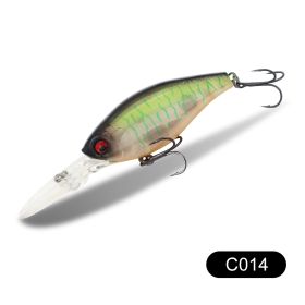 Floating Water Road Ya Swing Hard Fish Bait (Option: C0014-72mm)