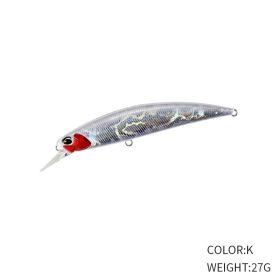 Submerged Mino 27g110mm Long Throw Curly Mouth Sea Fishing Fake Bait (Option: Style11)