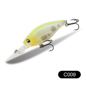 Floating Water Road Ya Swing Hard Fish Bait (Option: C009-72mm)