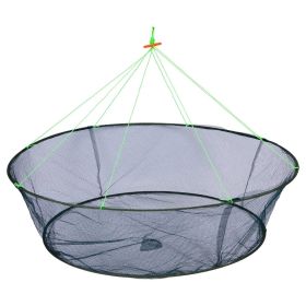 Folding  Mouth Net Moving Fishing Gear (Option: Green-S)