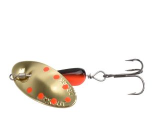 Copper Rotating Sequined Trout Horse Mouth Cocked Mouth Bionic Lure Bait (Option: E)