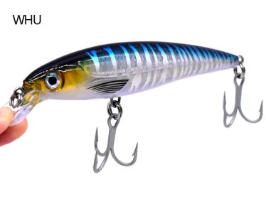 Short Mouthed Drag Fishing Minorua Golden Spear Fake Bait (Option: WHU)