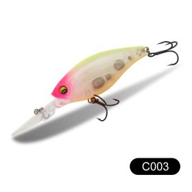 Floating Water Road Ya Swing Hard Fish Bait (Option: C003-72mm)