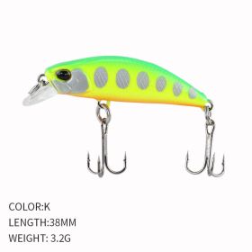 Submerged Mino Full Layer 38mm3.2g Road YaTrout Army Fish Bait (Option: Style11-38mm)