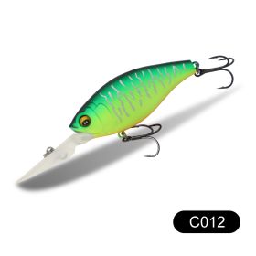 Floating Water Road Ya Swing Hard Fish Bait (Option: C0012-72mm)