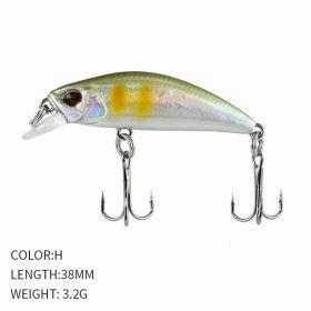 Submerged Mino Full Layer 38mm3.2g Road YaTrout Army Fish Bait (Option: Style8-38mm)