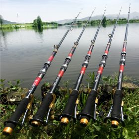 Super Hard Telescopic Rod Carbon Fiber For Sea Fishing (Option: 2.1m)