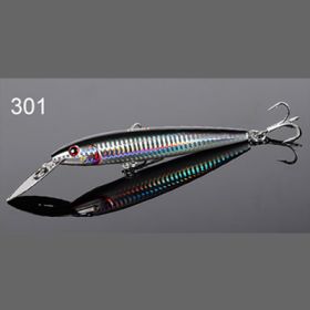 Daqing Needle Iron Tongue South Oil Trolling Fake Bait (Option: 301colors-13CM)