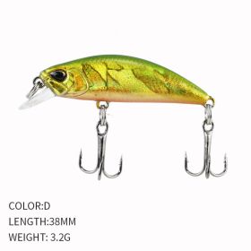 Submerged Mino Full Layer 38mm3.2g Road YaTrout Army Fish Bait (Option: Style4-38mm)