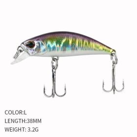 Submerged Mino Full Layer 38mm3.2g Road YaTrout Army Fish Bait (Option: Style12-38mm)