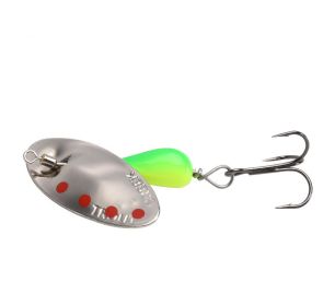 Copper Rotating Sequined Trout Horse Mouth Cocked Mouth Bionic Lure Bait (Option: A)