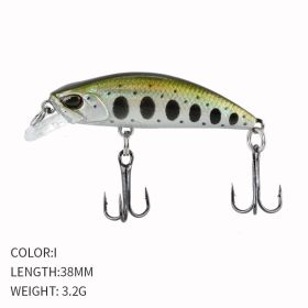 Submerged Mino Full Layer 38mm3.2g Road YaTrout Army Fish Bait (Option: Style9-38mm)