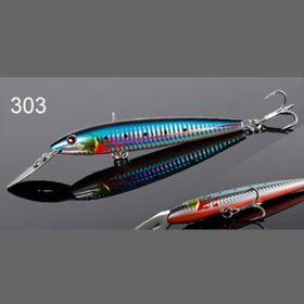 Daqing Needle Iron Tongue South Oil Trolling Fake Bait (Option: 303colors-13CM)