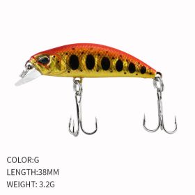 Submerged Mino Full Layer 38mm3.2g Road YaTrout Army Fish Bait (Option: Style7-38mm)