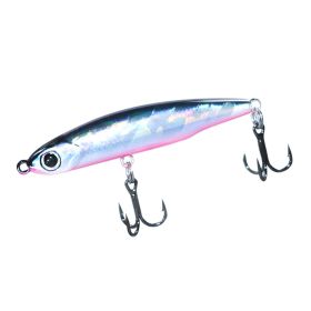 Pencil Fishing Lure Noise Attraction Hard Artificial StickBait (Option: Colour D-8.3g)