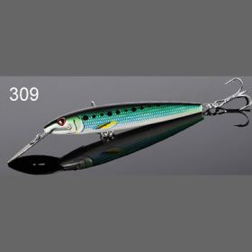 Daqing Needle Iron Tongue South Oil Trolling Fake Bait (Option: 309colors-13CM)