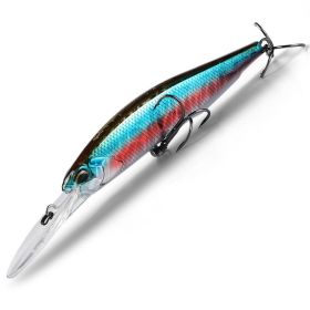 Floating Suspended Minnow Bait Long Shot Bait (Option: F)