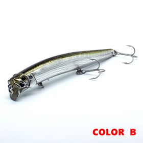 Mino Long-range Hard Plastic Fake Biomimetic Bait (Option: B)