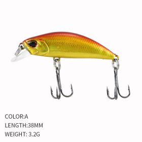 Submerged Mino Full Layer 38mm3.2g Road YaTrout Army Fish Bait (Option: Style1-38mm)