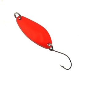 Colorful Spoon Type Horse Mouth Glitter 4.5g Luya Fake Bait Warping Mouth (Option: Orange red)