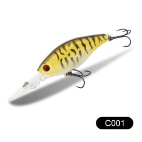 Floating Water Road Ya Swing Hard Fish Bait (Option: C001-72mm)