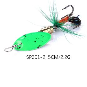 Metal Road Sub Rotating Sequin Fake Bait (Option: 2 style)